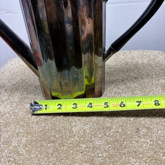 Vtg Paul Revere Coffee Pot American Silverplate Hollowware by LUNT SILVER “EGC” - Picture 9 of 10